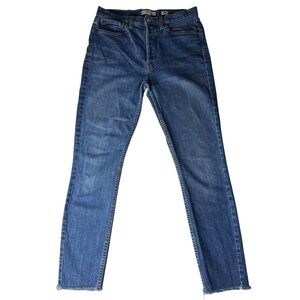 RE/DONE | Originals High Rise Straight Leg Jeans | Medium Wash | Size 29